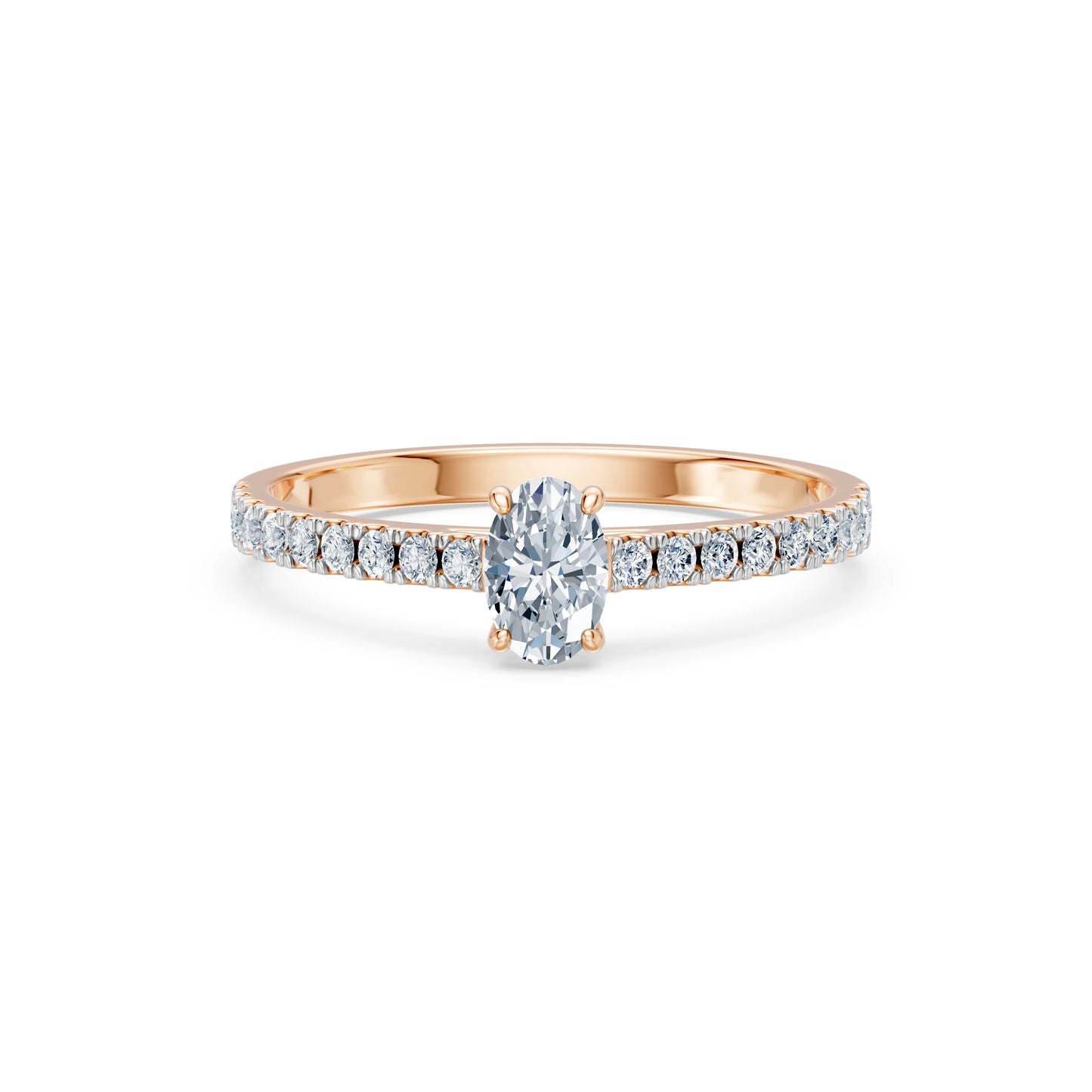 Solitär-Eternity-Ring, 0.3 ct — 101-10191(0.30)OV