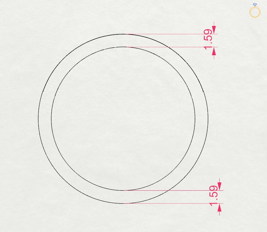 Eternity-Ring (Rund), 0.15 ct — 101-10047