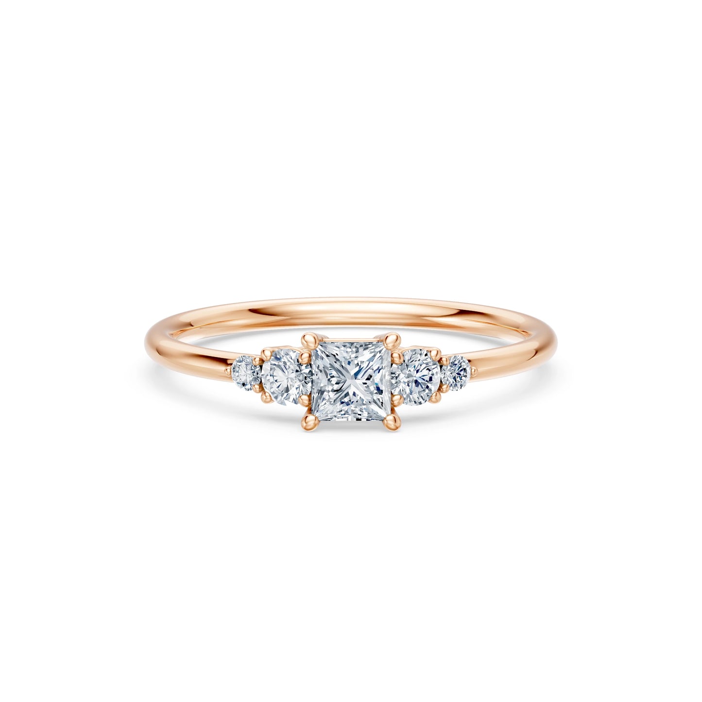 Solitär-Eternity-Ring, 0.3 ct — 101-10143(0.30)PR