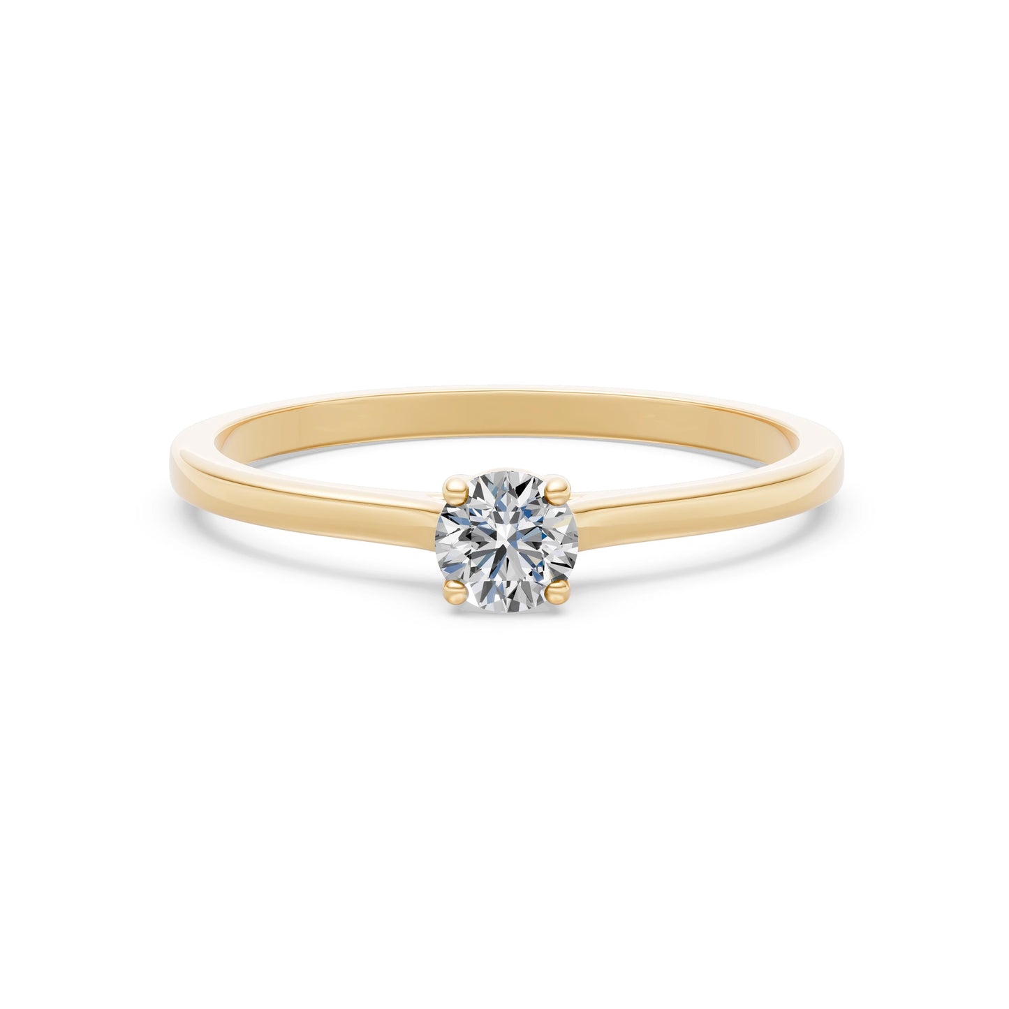 Solitär-Ring, 0.3 ct — 101-10103(4.2)