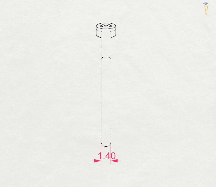 Minimalismus-Ring (Rund), 0.04 ct — 101-10088