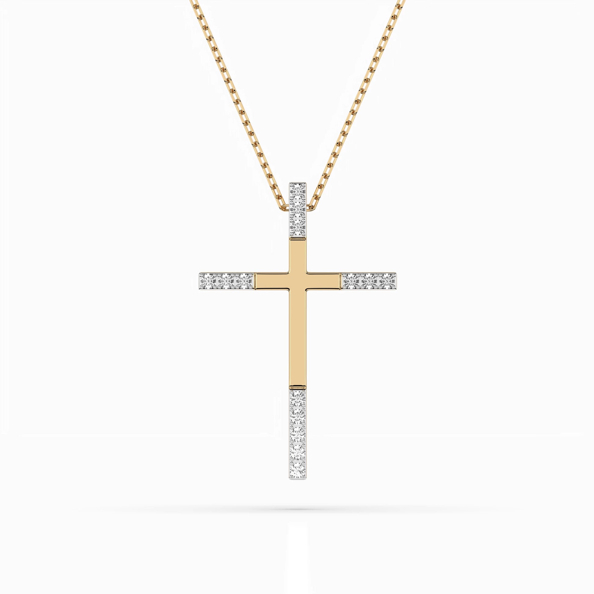 Minimalismus-Halskette (Rund), 0.08 ct — 104-10016