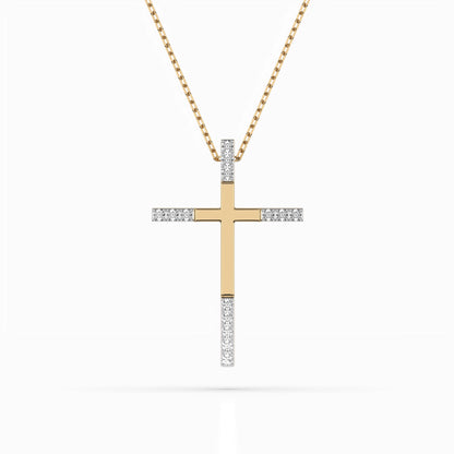 Minimalismus-Halskette (Rund), 0.08 ct — 104-10016