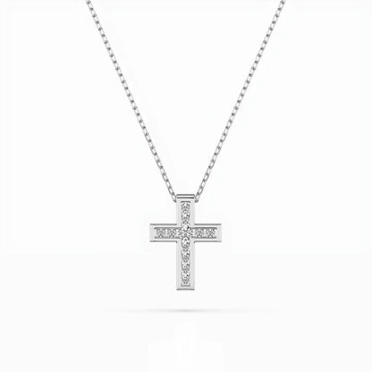 Minimalismus-Halskette (Rund), 0.03 ct — 104-10008