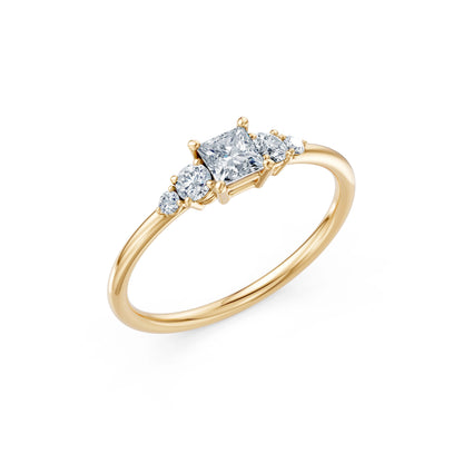 Solitär-Eternity-Ring, 0.3 ct — 101-10143(0.30)PR