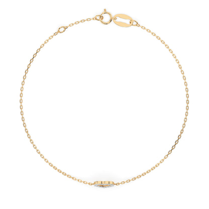 Minimalismus-Armband (Rund), 0.07 ct — 105-10005