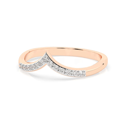 Minimalismus-Ring (Rund), 0.13 ct — 101-10161/1