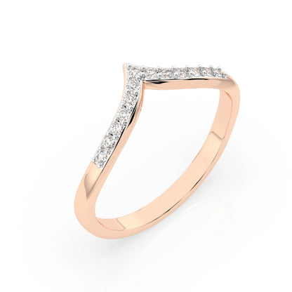 Minimalismus-Ring (Rund), 0.13 ct — 101-10161/1