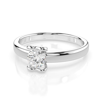 Solitär-Ring (Rund), 0.3 ct — 101-10013(4.2)