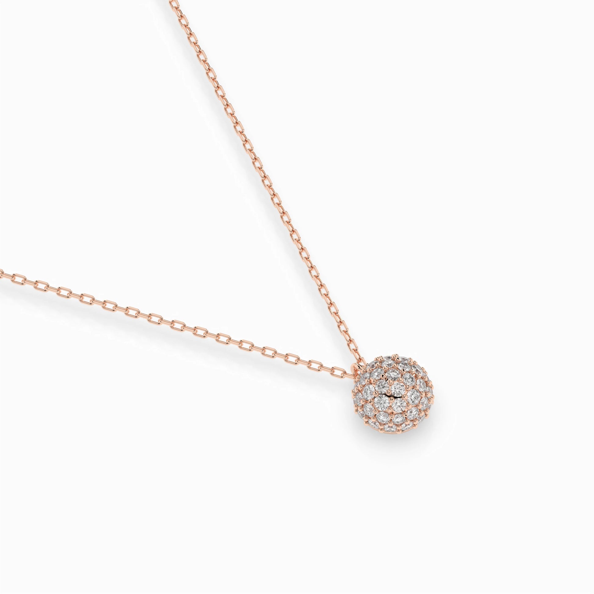 Illusion-Halskette (Rund), 0.23 ct — 104-10065