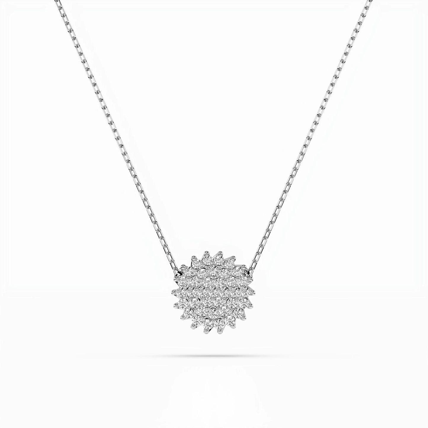 Illusion-Halskette (Rund), 0.15 ct — 104-10052