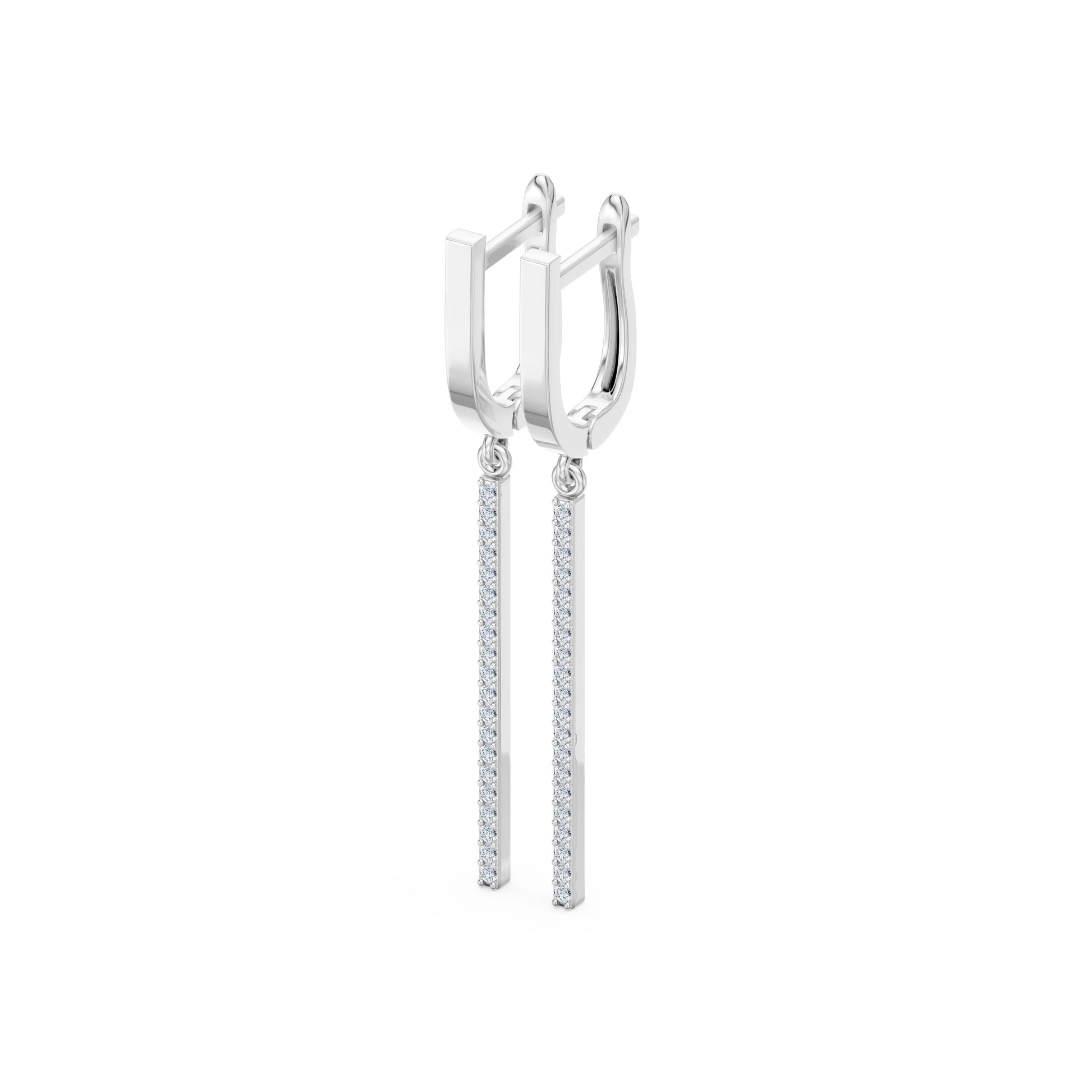 Minimalismus-Ohrringe, 0.24 ct — 102-10129/1