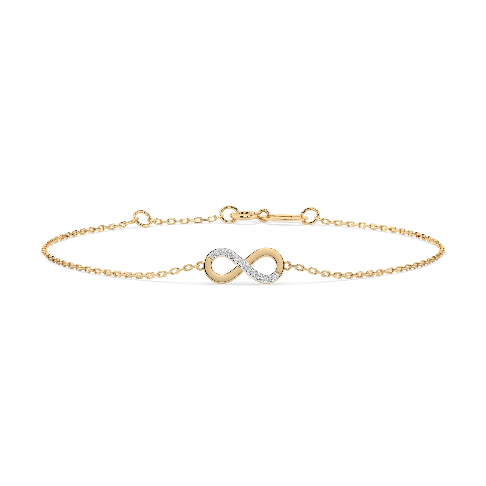 Minimalismus-Armband (Rund), 0.05 ct — 105-10009