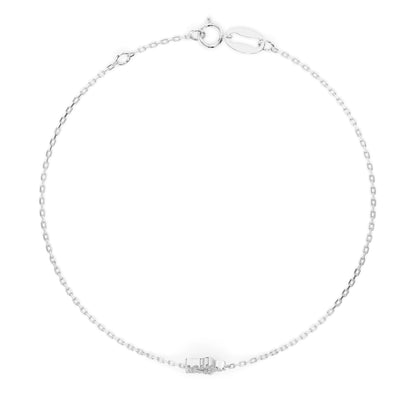 Minimalismus-Armband (Rund), 0.08 ct — 105-10014