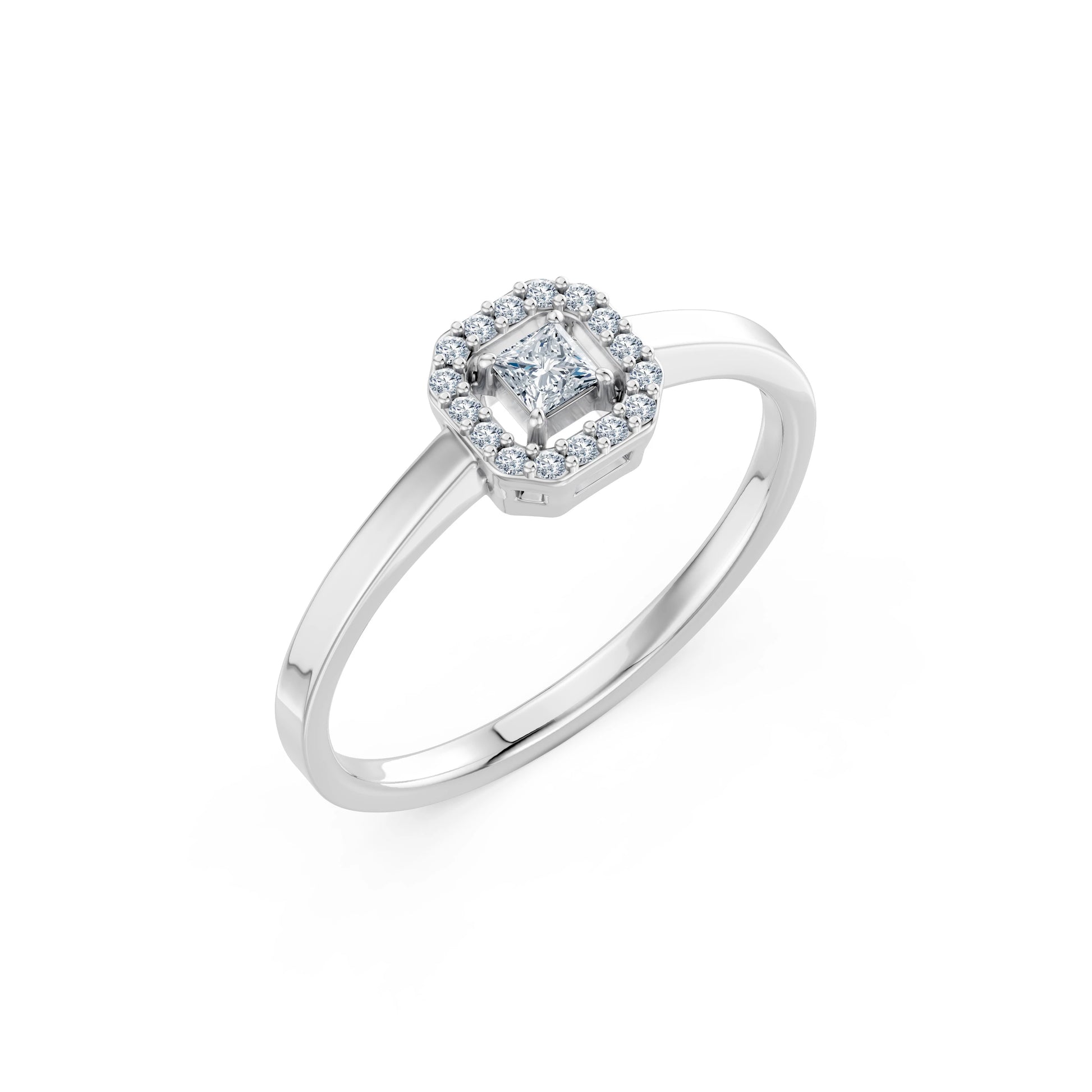 Solitär-Eternity-Ring, 0.17 ct — 101-10115(3.0)PR