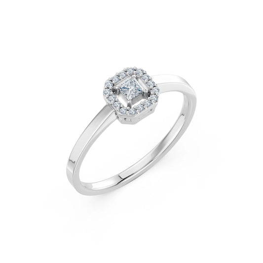 Solitär-Eternity-Ring, 0.17 ct — 101-10115(3.0)PR