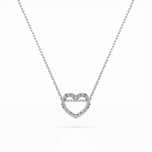 Minimalismus-Halskette (Rund), 0.09 ct — 104-10051