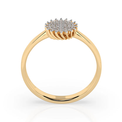 Illusion-Ring (Rund), 0.15 ct — 101-10171