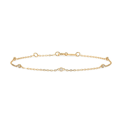 Minimalismus-Armband (Rund), 0.07 ct — 105-10008/5(1.4)