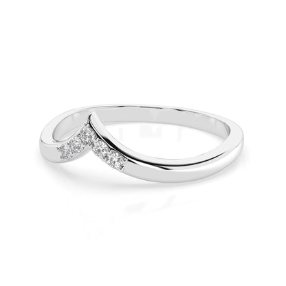 Minimalismus-Ring (Rund), 0.05 ct — 101-10161/2