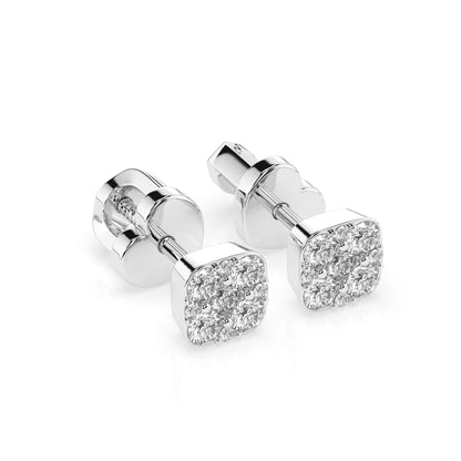 Illusion-Ohrringe (Rund), 0.06 ct — 102-10107