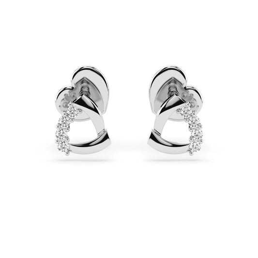 Minimalismus-Ohrringe (Rund), 0.05 ct — 102-10061