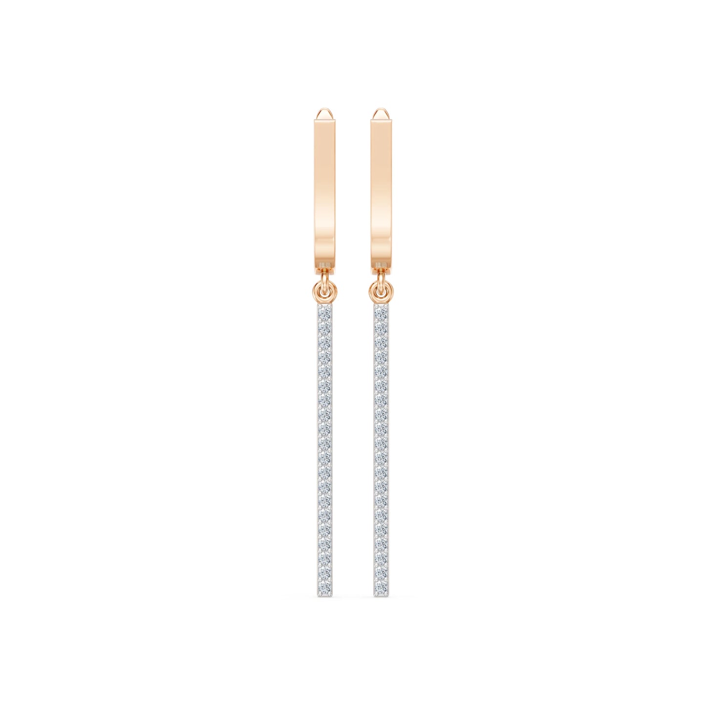 Minimalismus-Ohrringe, 0.24 ct — 102-10129/1