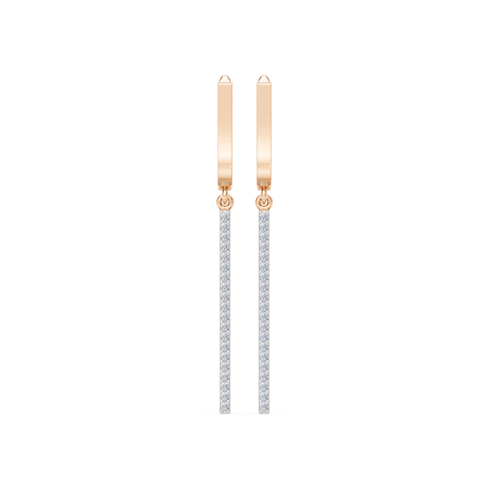 Minimalismus-Ohrringe, 0.24 ct — 102-10129/1