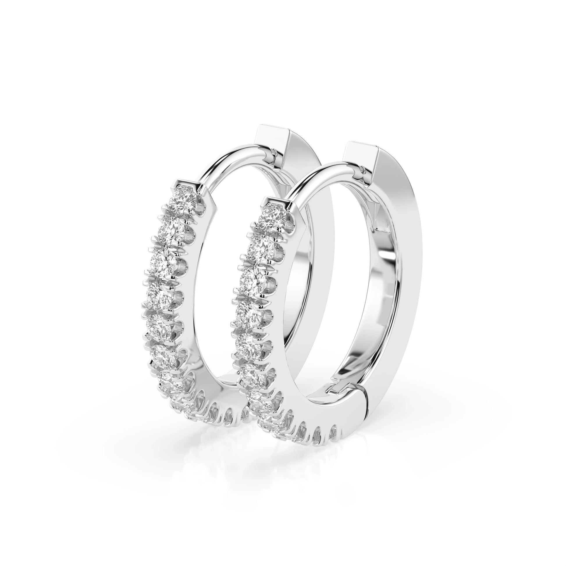 Eternity-Ohrringe (Rund), 0.22 ct — 102-10109(1.3)