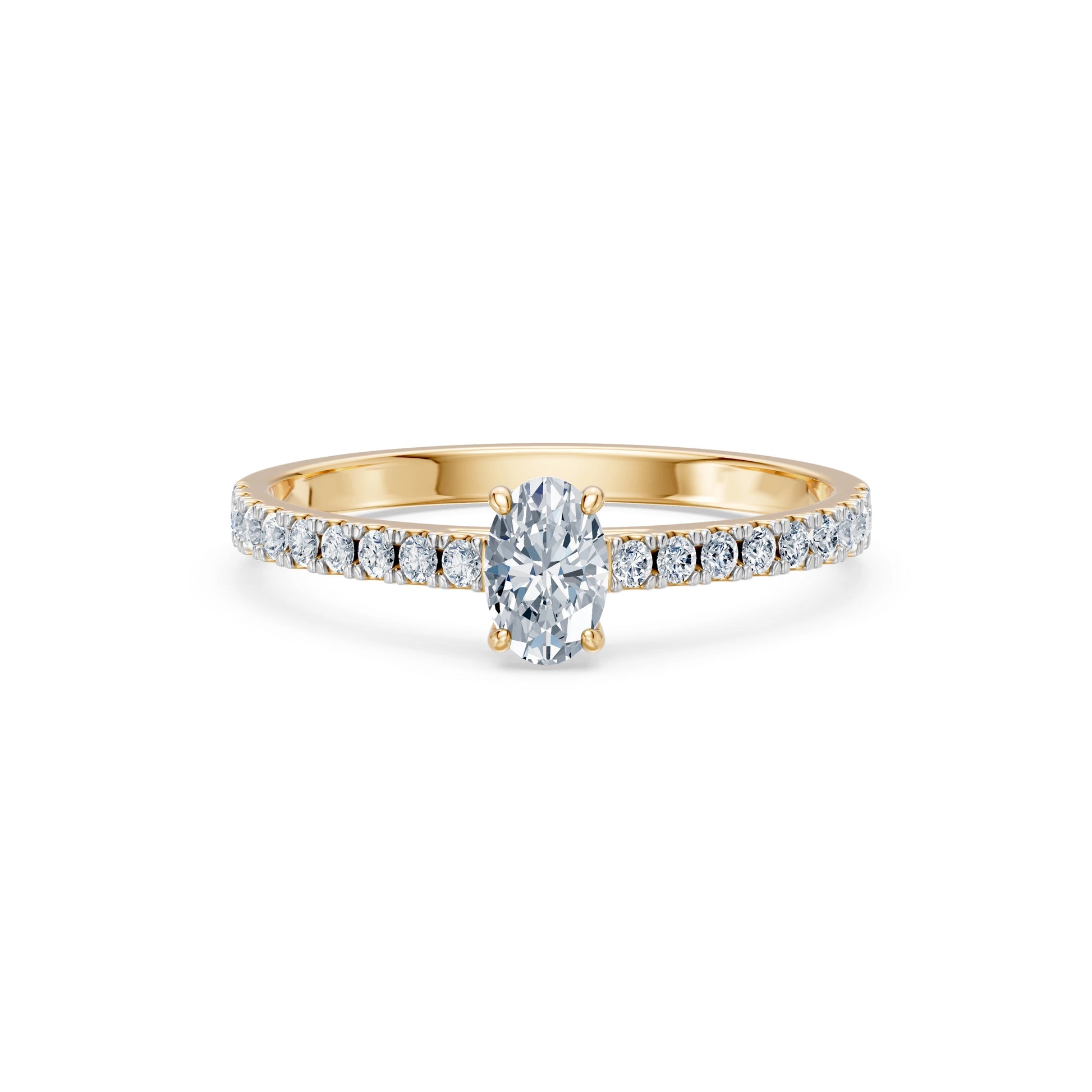 Solitär-Eternity-Ring, 0.3 ct — 101-10191(0.30)OV