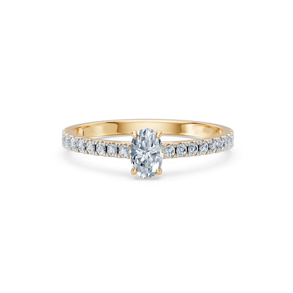 Solitär-Eternity-Ring, 0.3 ct — 101-10191(0.30)OV