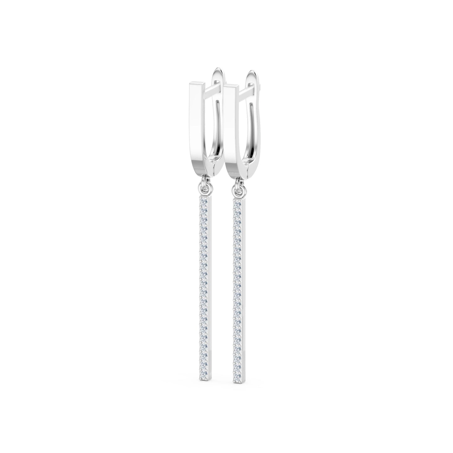 Minimalismus-Ohrringe, 0.24 ct — 102-10129/1
