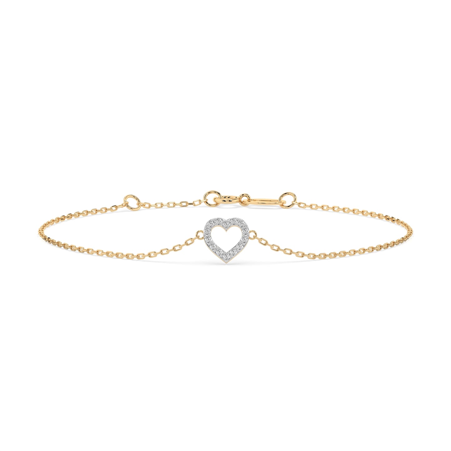 Minimalismus-Armband (Rund), 0.07 ct — 105-10005