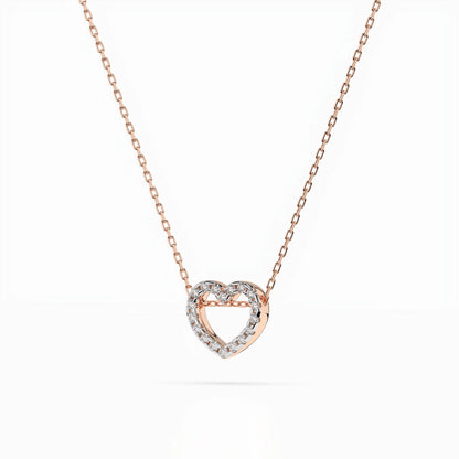 Minimalismus-Halskette (Rund), 0.09 ct — 104-10051