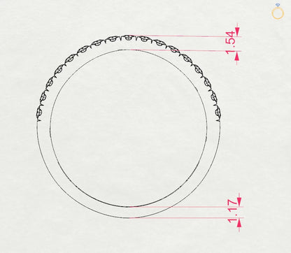 Eternity-Ring (Rund), 0.26 ct — 101-10111