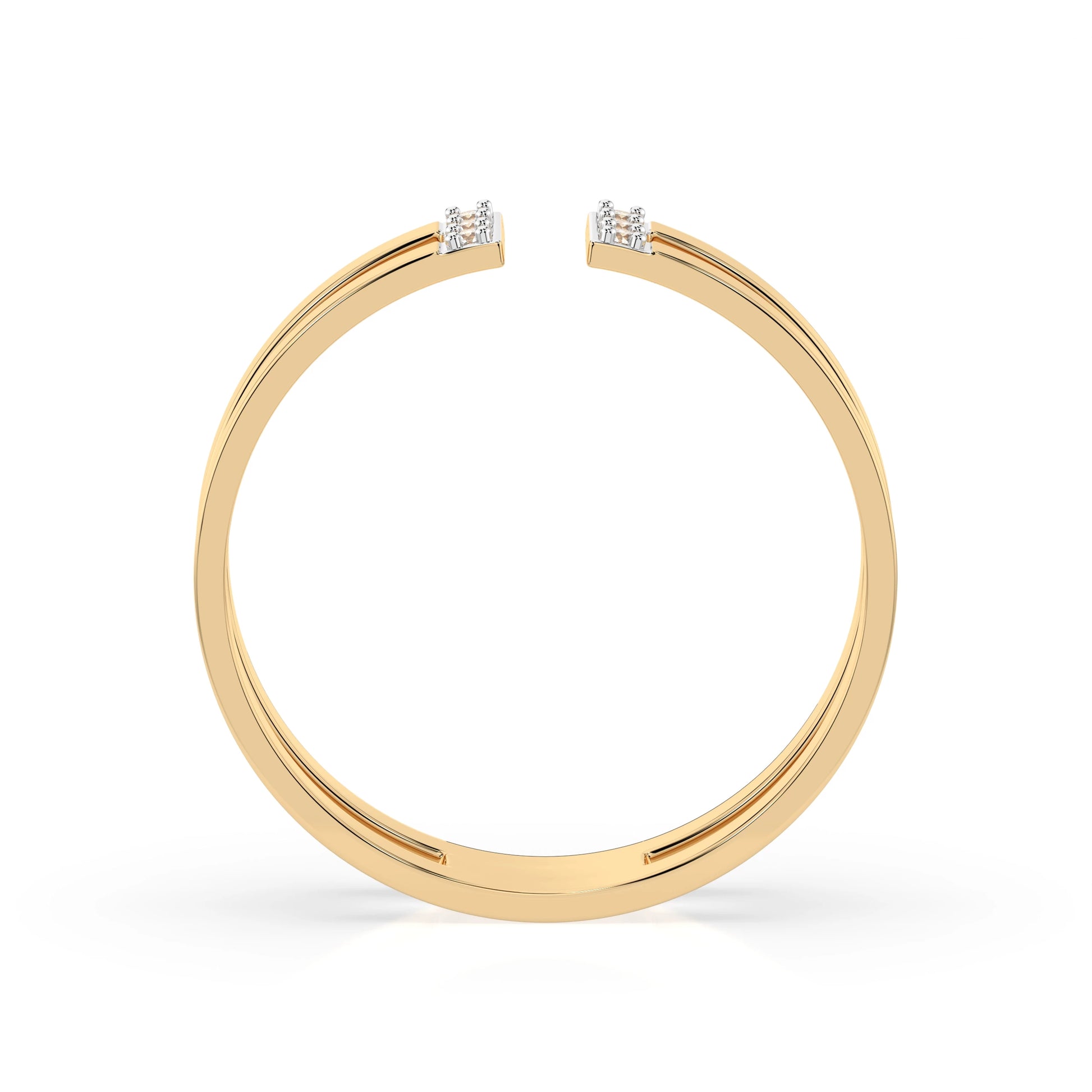 Minimalismus-Ring (Rund), 0.06 ct — 101-10163