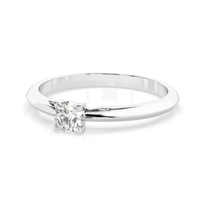 Solitär-Ring (Rund), 0.3 ct — 101-10190(0.30)RN