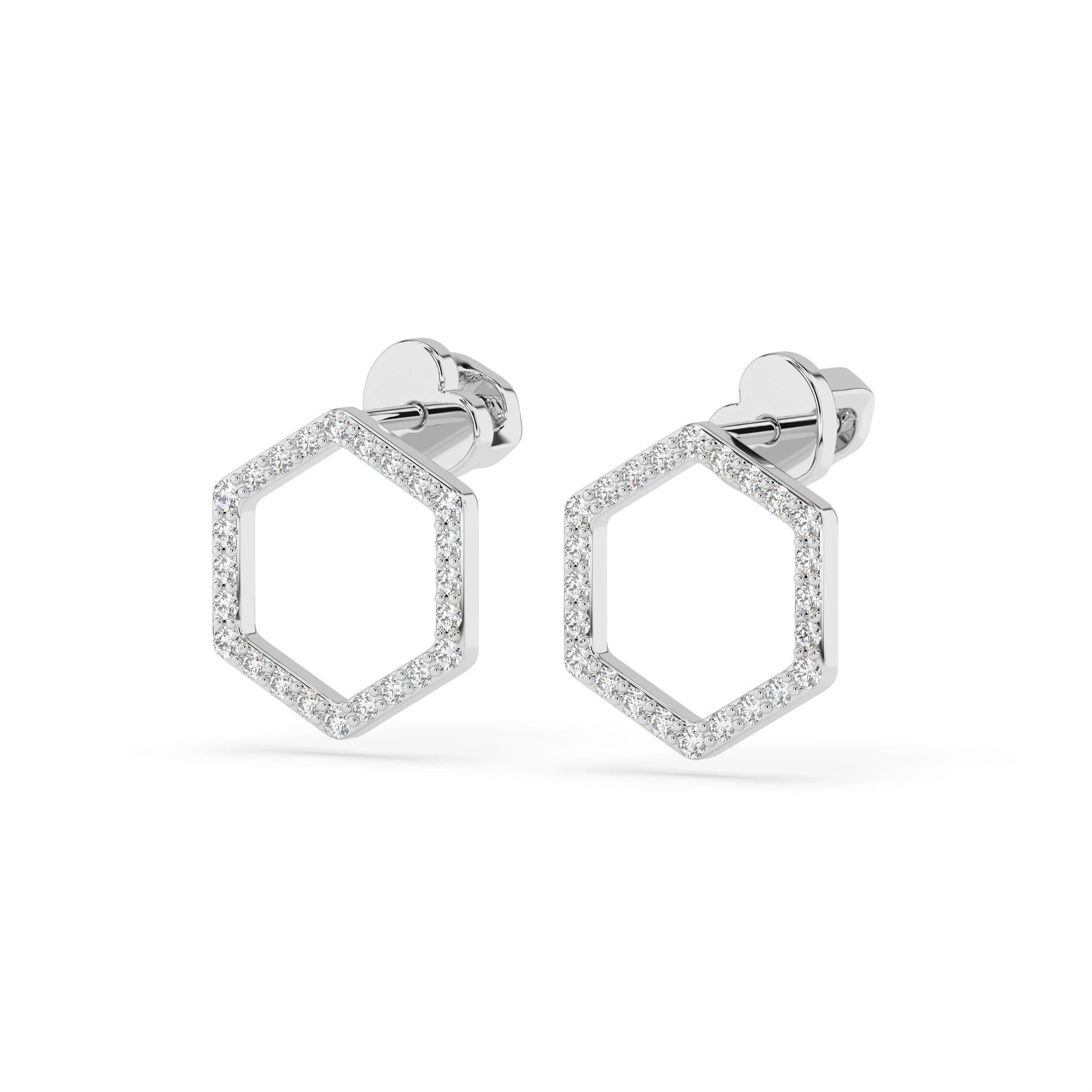 Minimalismus-Ohrringe (Rund), 0.29 ct — 102-10167