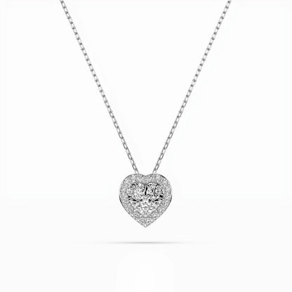 Illusion-Halskette (Rund), 0.08 ct — 104-10062