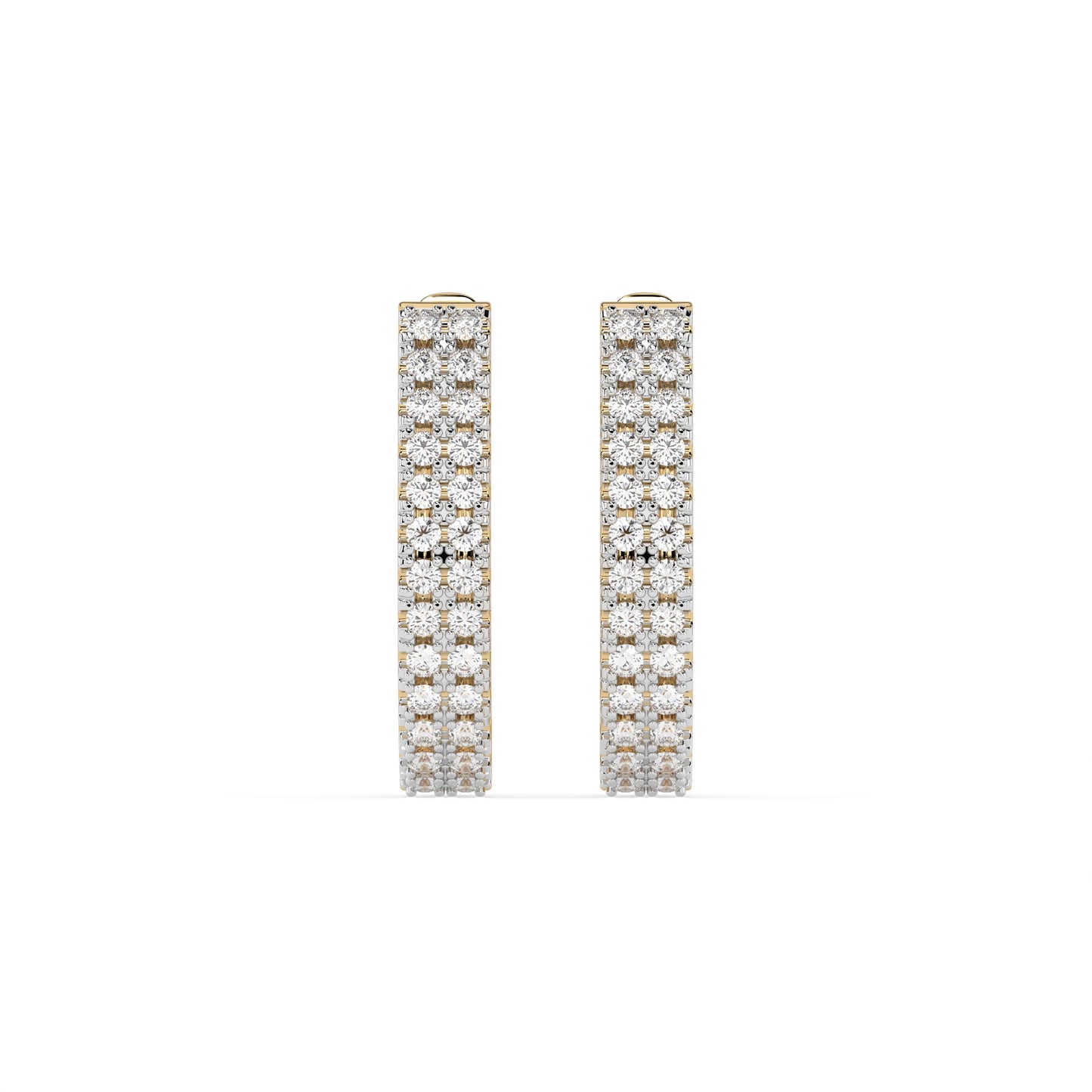 Eternity-Ohrringe (Rund), 0.21 ct — 102-10300