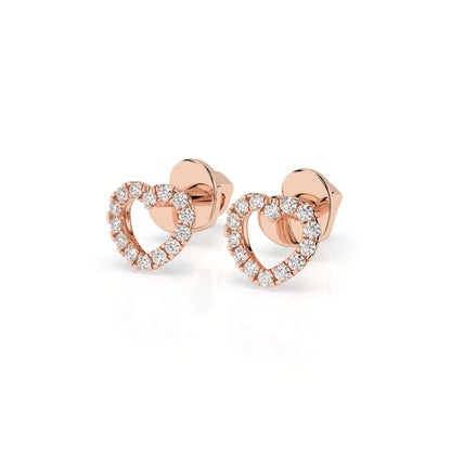 Minimalismus-Ohrringe (Rund), 0.14 ct — 102-10028