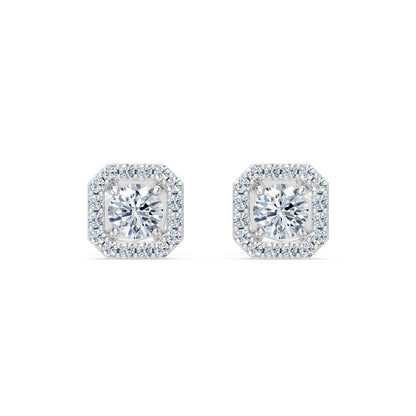 Solitär-Eternity-Ohrringe, 0.4 ct — 102-10118/2(3.7)
