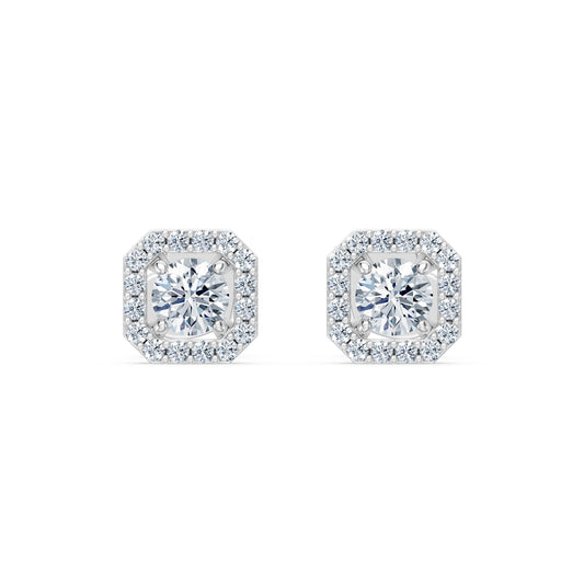Solitär-Eternity-Ohrringe, 0.4 ct — 102-10118/2(3.7)