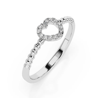 Minimalismus-Ring (Rund), 0.07 ct — 101-10028