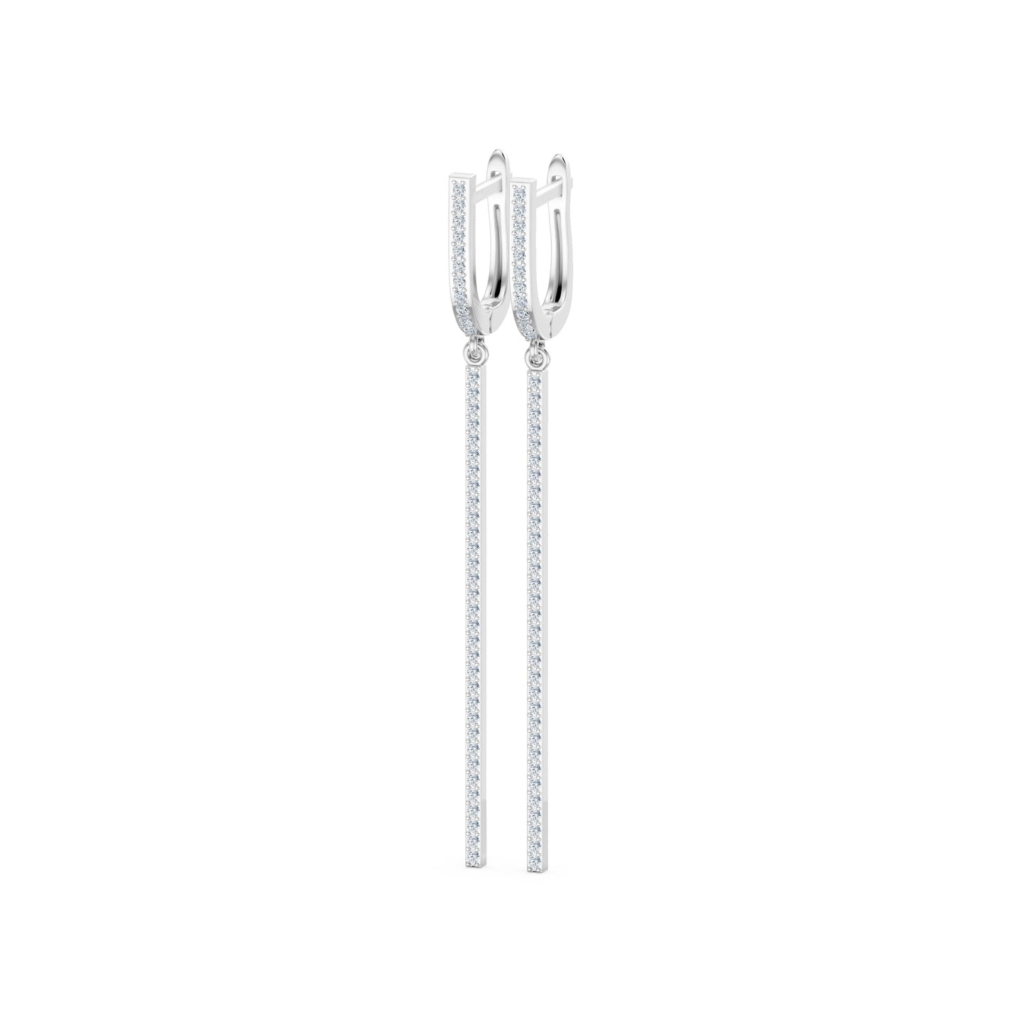 Minimalismus-Ohrringe, 0.37 ct — 102-10129/4