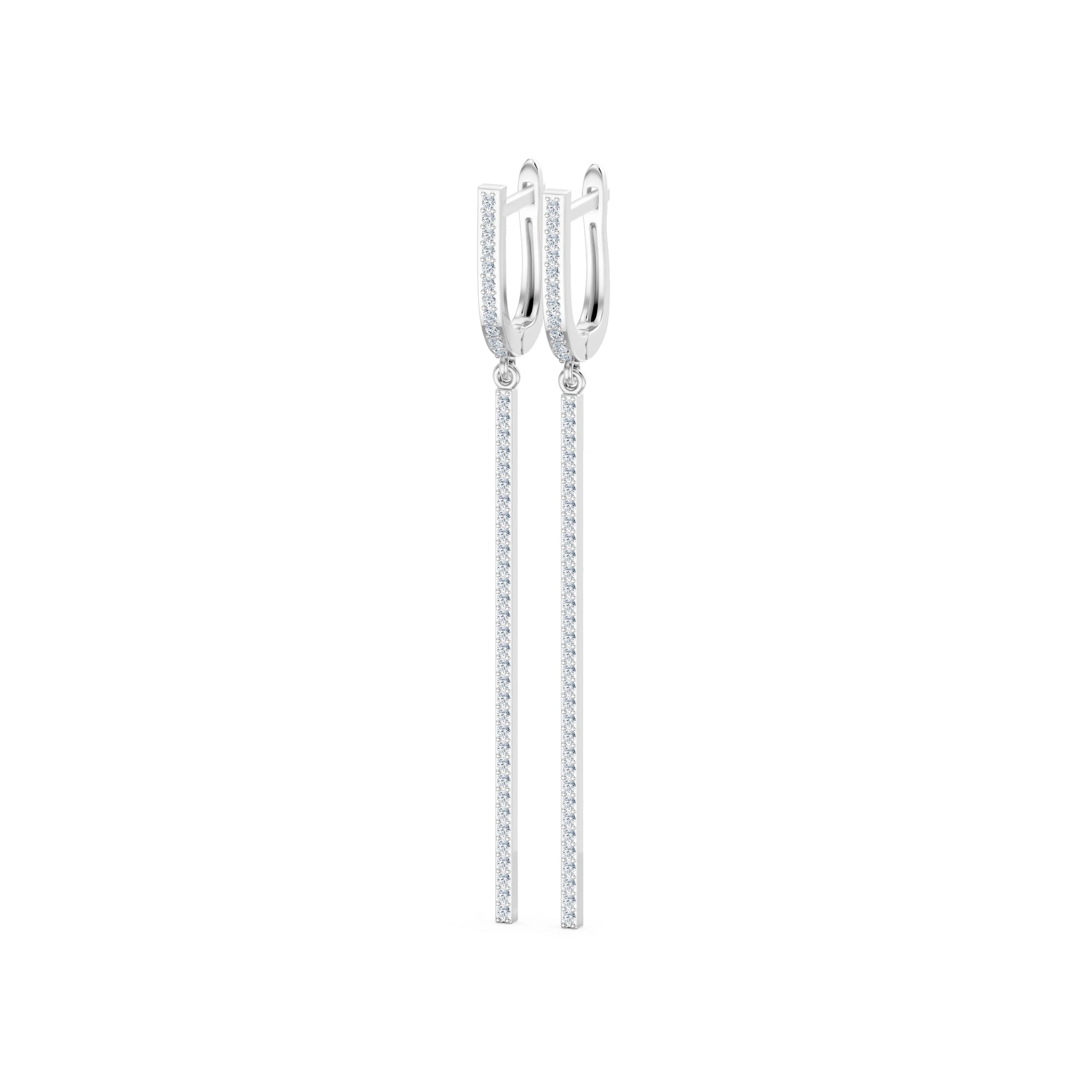 Minimalismus-Ohrringe, 0.37 ct — 102-10129/4
