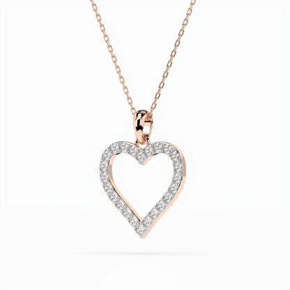 Minimalismus-Halskette (Rund), 0.31 ct — 104-10060