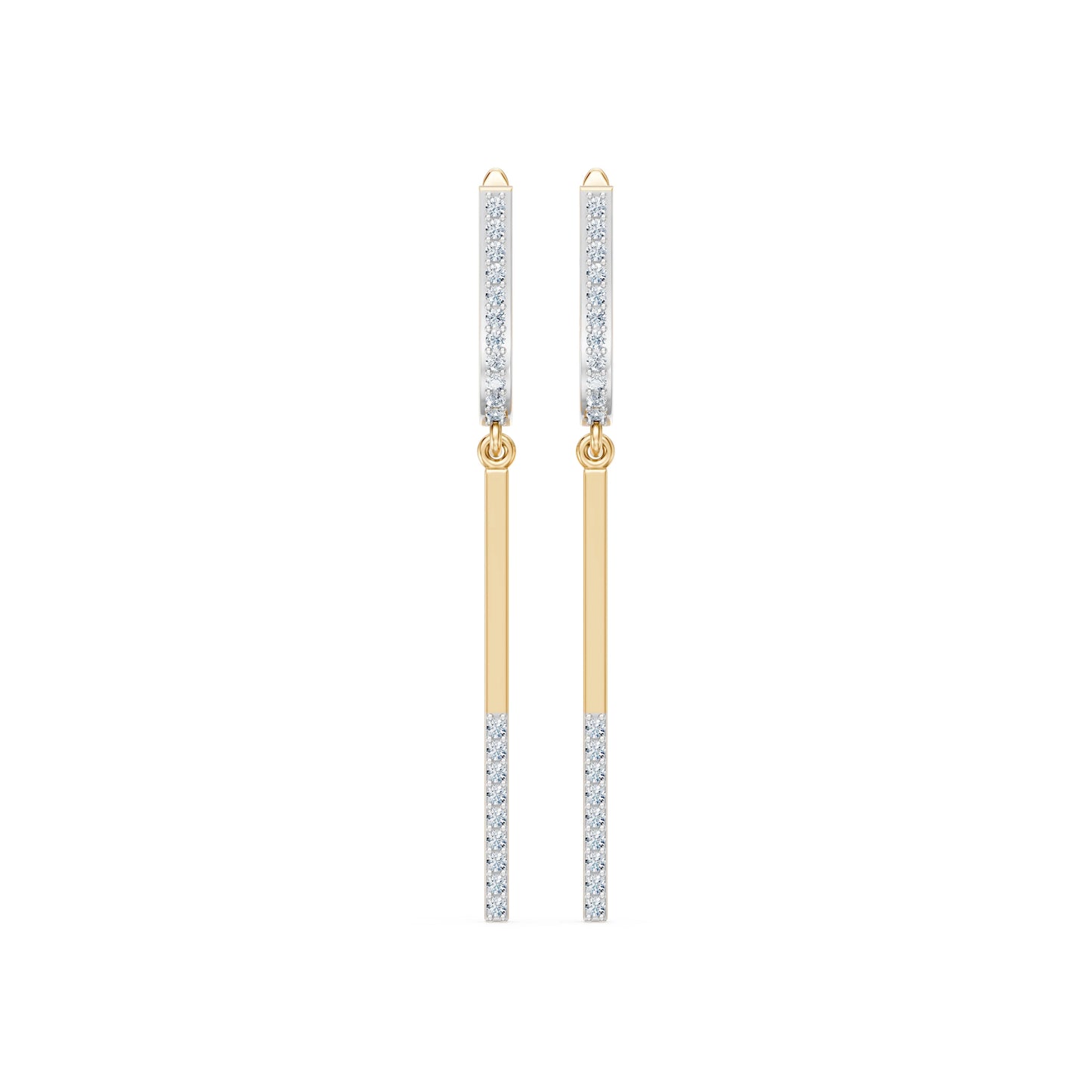 Minimalismus-Ohrringe, 0.24 ct — 102-10129/5