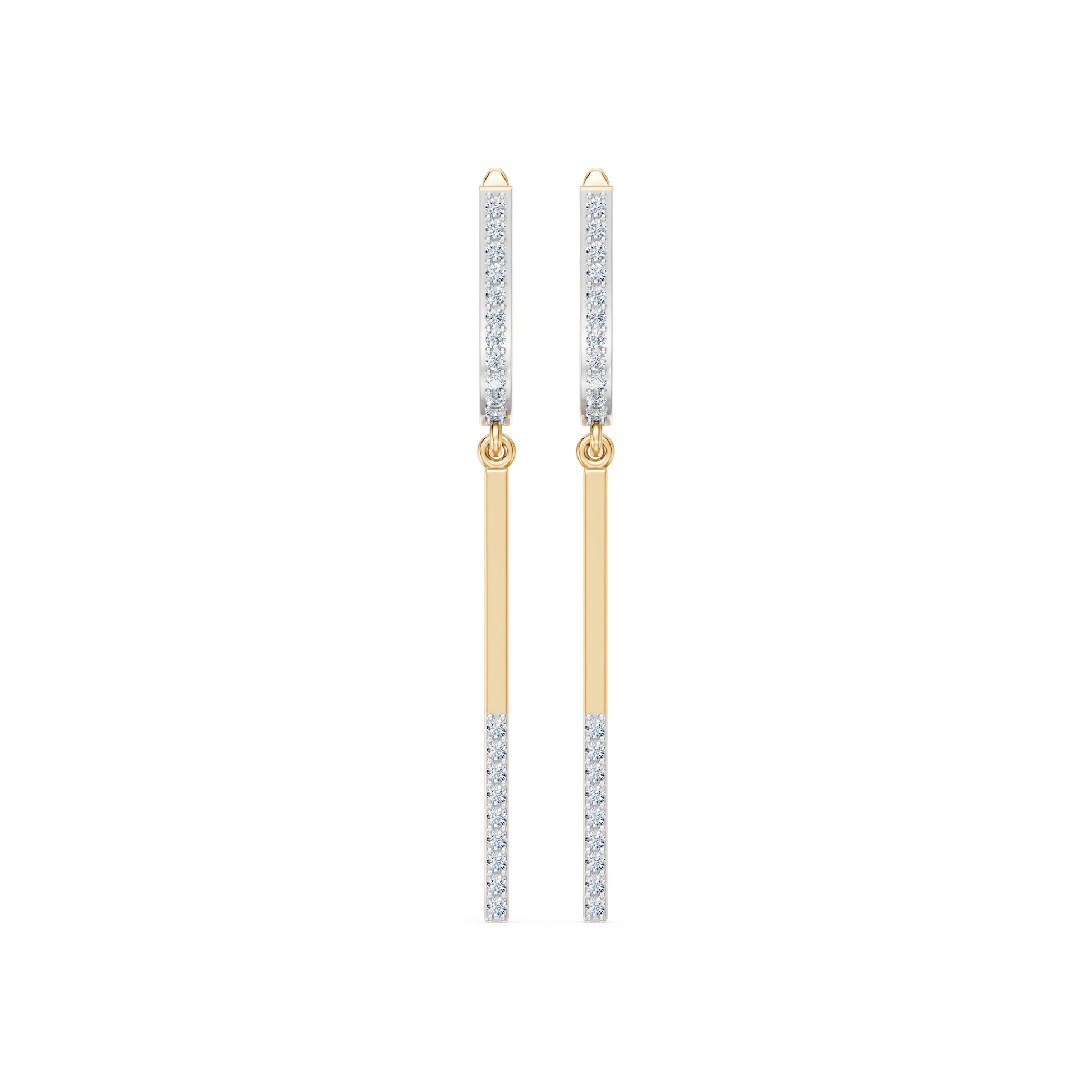 Minimalismus-Ohrringe, 0.24 ct — 102-10129/5
