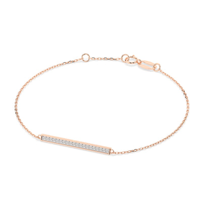 Minimalismus-Armband (Rund), 0.1 ct — 105-10017